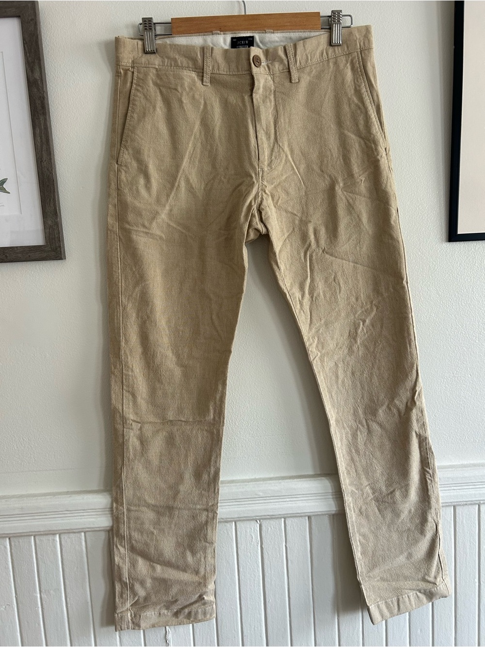 J. Crew Slim Tan Chino Pants